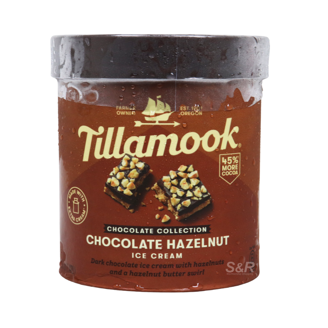 Tillamook Chocolate Hazelnut Ice Cream 1.42L